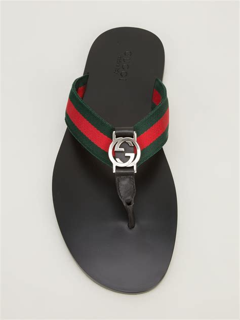 saks gucci flip flops|Gucci sandals for women.